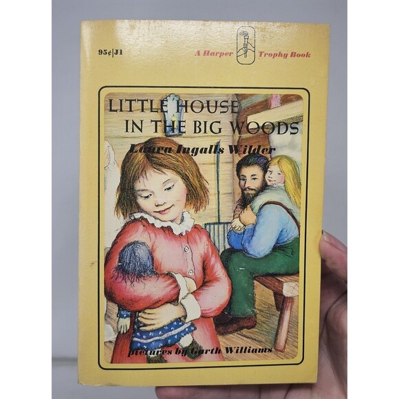 Vintage Lot (7) "Little House On The Prairie" Laura Ingalls Wilder Books (1971) - Picture 15 of 16